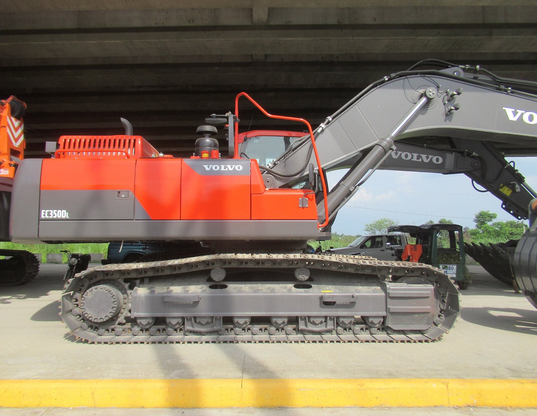 Volvo excavator